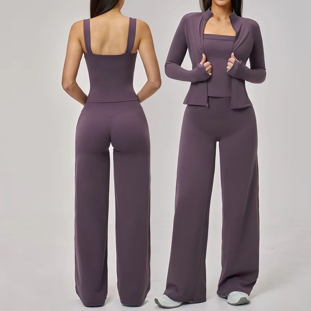Sports Equipment Logos - Yoga Set Women Sports Outfits 2/3PCS