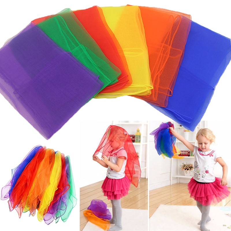 Sports Equipment Kids - 6 Colors Practical Gymnastics Scarves For