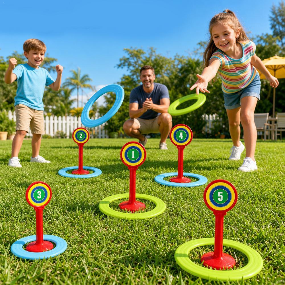 Sports Equipment Kids - Kids Plastic Game Set Outdoor Lawn