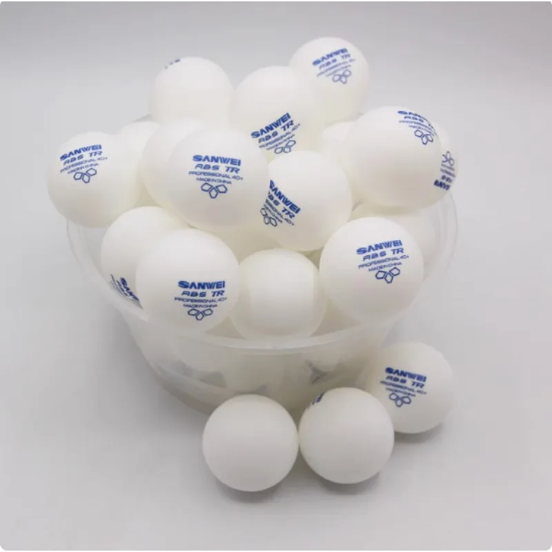 50 100 pcs Sanwei New Material - Ping Pong Ball Set ulasan dan harga