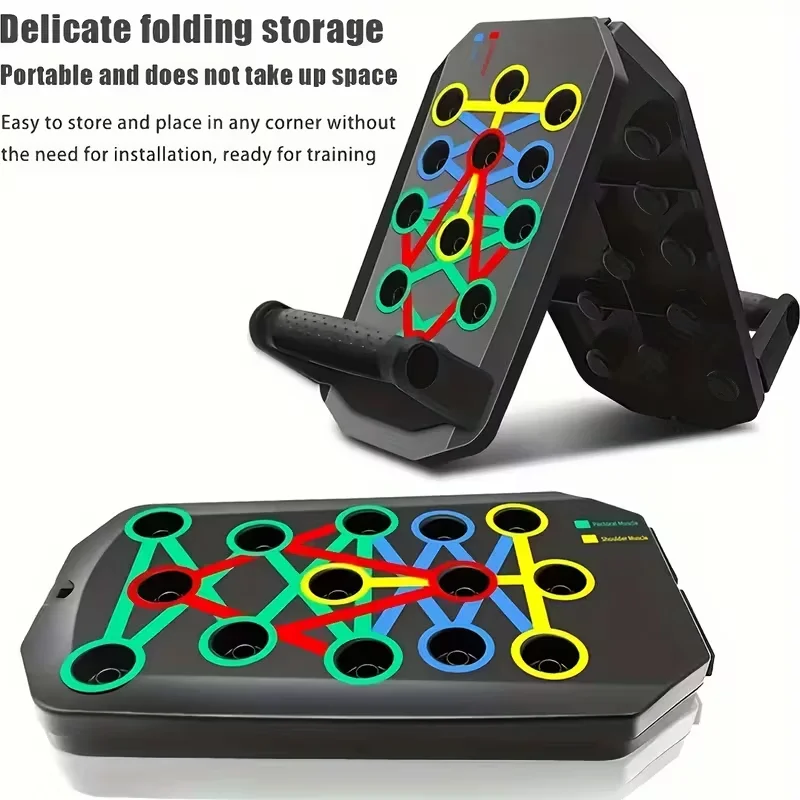 Push Up Board Foldable Push-up - Sports Equipment Storage Rack ulasan dan harga