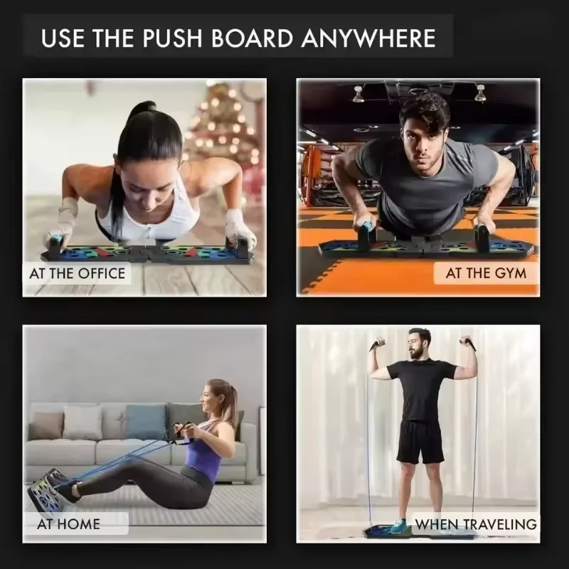 Push Up Board Foldable Push-up - Sports Equipment Storage Rack ulasan dan harga