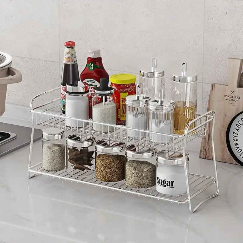 2-Tier Countertop Storage Rack - Sports Equipment Storage Rack ulasan dan harga