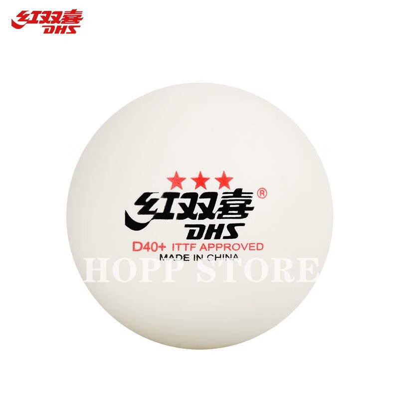 DHS 3-Star D40+ Table Tennis B - Ping Pong Ball Set ulasan dan harga