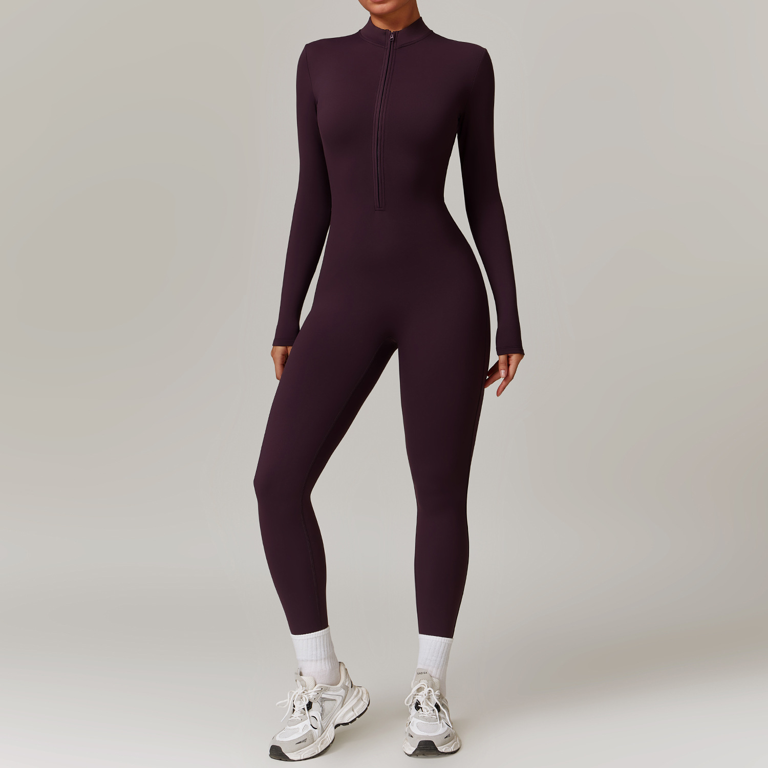 Women's Boilersuit Zipper Yoga - Sports Equipment Logos ulasan dan harga