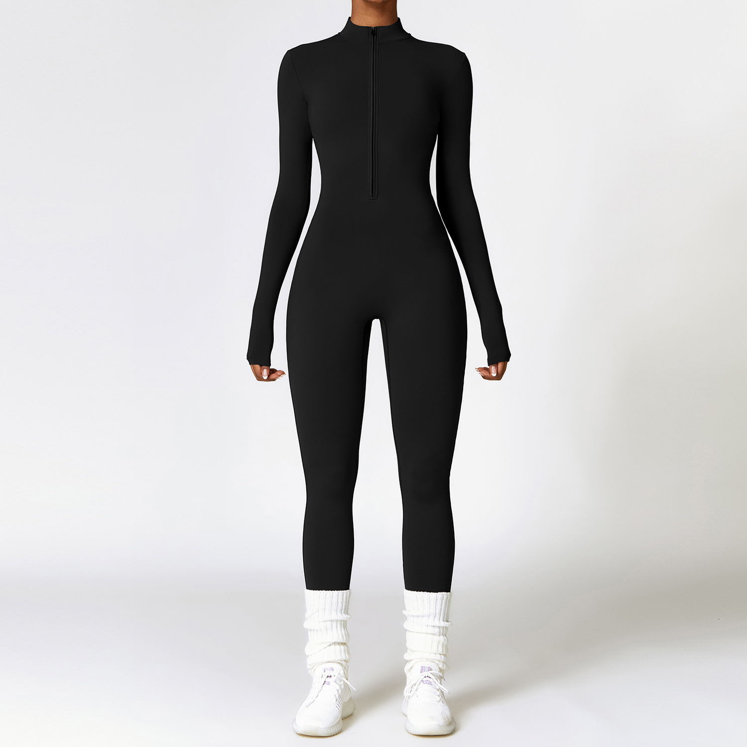 Women's Boilersuit Zipper Yoga - Sports Equipment Logos ulasan dan harga