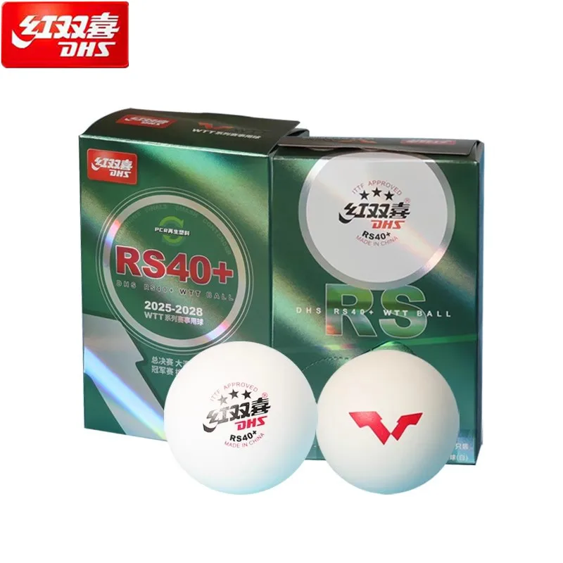 6 Pcs/Box New DHS WTT Ping Pon - Ping Pong Ball Set ulasan dan harga