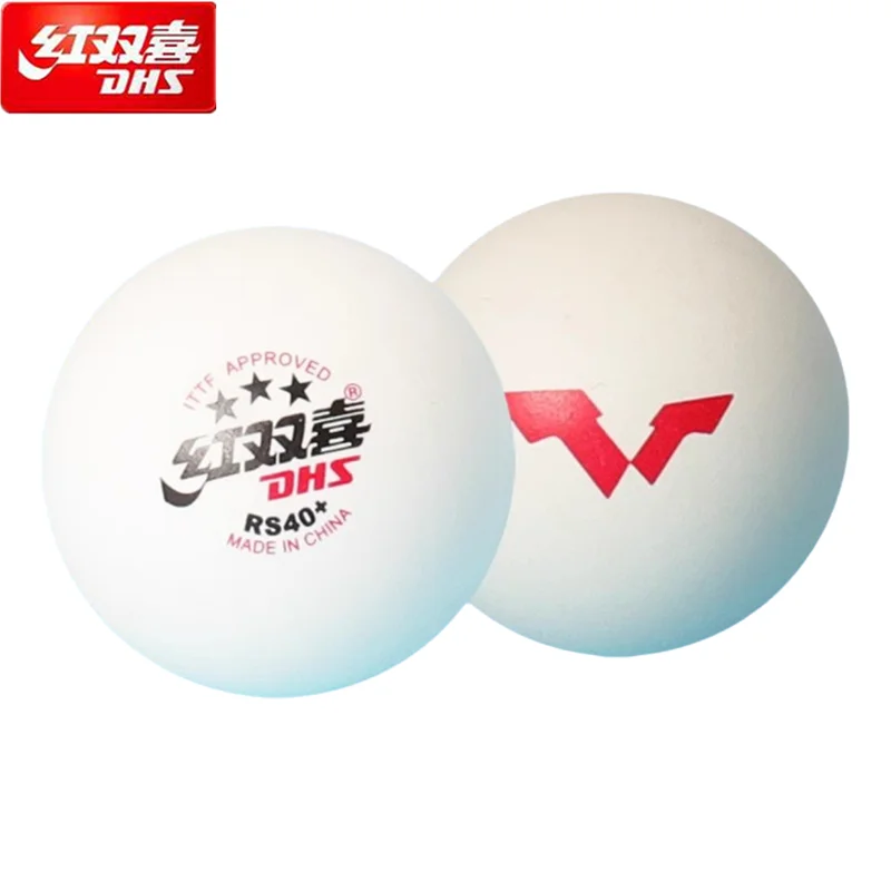 6 Pcs/Box New DHS WTT Ping Pon - Ping Pong Ball Set ulasan dan harga