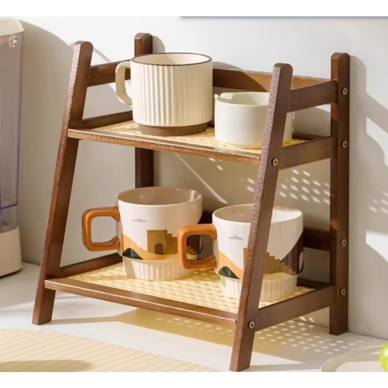Retro Bamboo 2 Layer Storage R - Sports Equipment Storage Rack ulasan dan harga