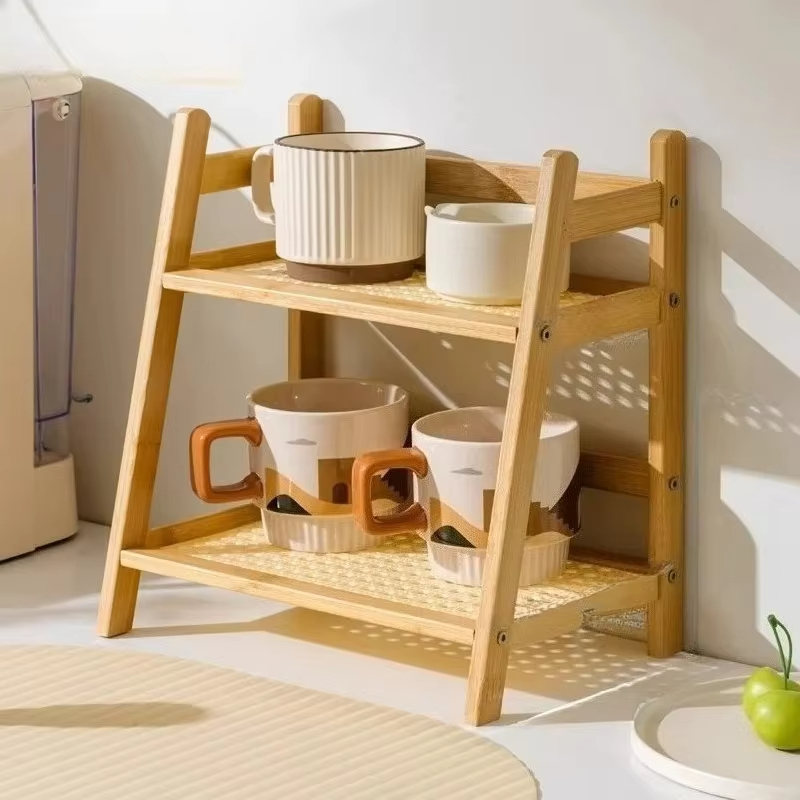 Retro Bamboo 2 Layer Storage R - Sports Equipment Storage Rack ulasan dan harga