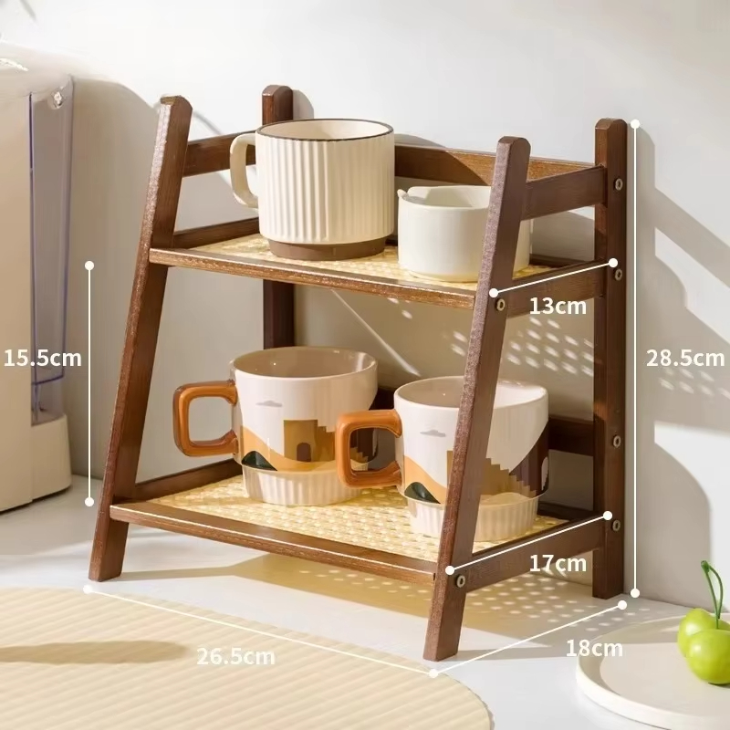 Retro Bamboo 2 Layer Storage R - Sports Equipment Storage Rack ulasan dan harga