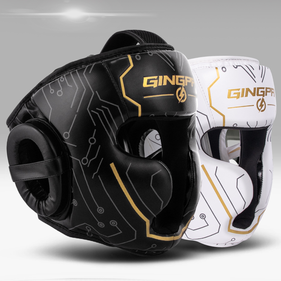 Full-covered Pu Boxing Helmet  - Sports Equipment Kids ulasan dan harga