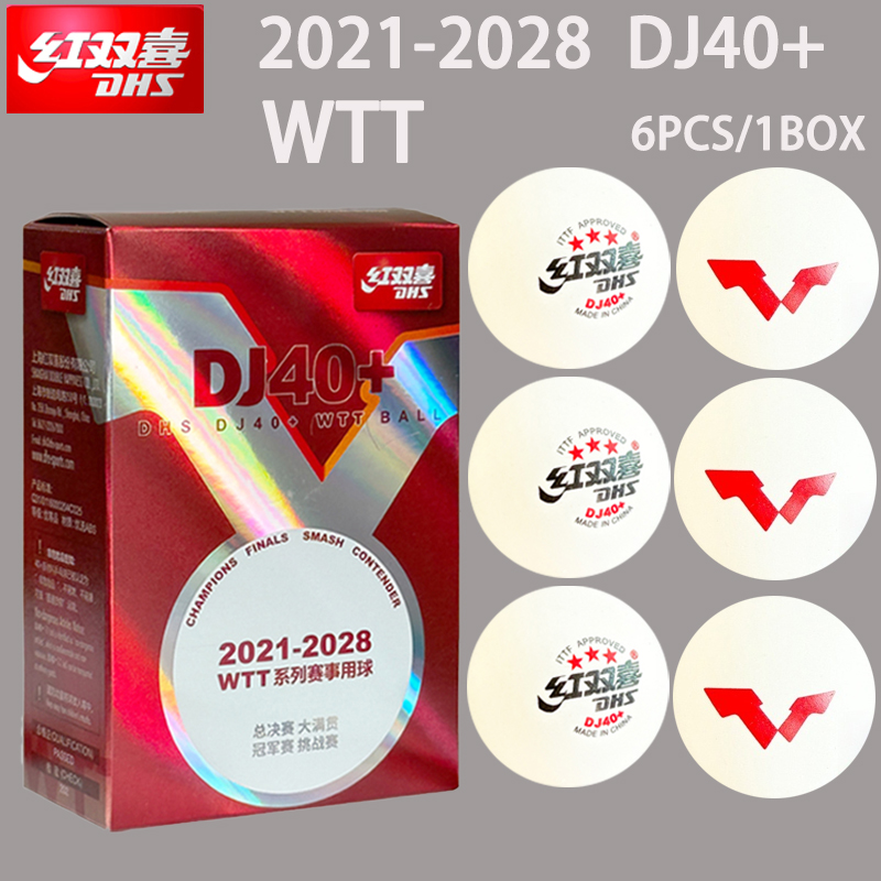 New DHS DJ40+ Table Tennis Bal - Ping Pong Ball Set ulasan dan harga