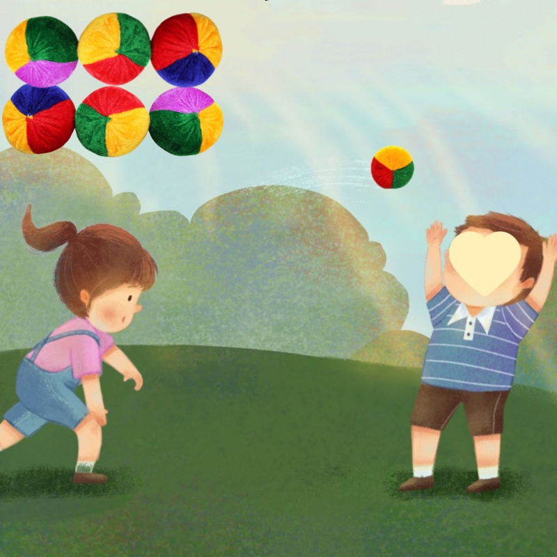 5PCS Pumpkin Sandbag Throwing  - Sports Equipment Kids ulasan dan harga