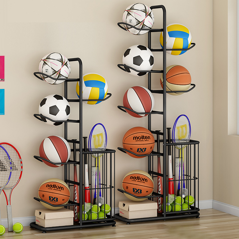 Sports Ball Storage Rack Baske - Sports Equipment Storage Rack ulasan dan harga
