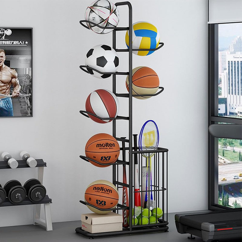Sports Ball Storage Rack Baske - Sports Equipment Storage Rack ulasan dan harga