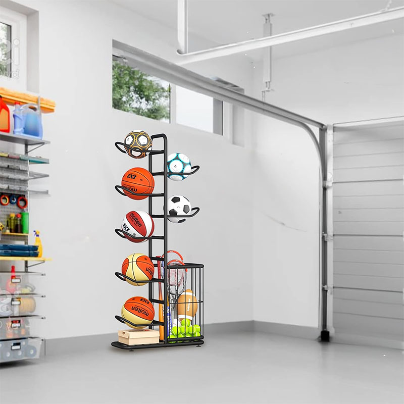 Sports Ball Storage Rack Baske - Sports Equipment Storage Rack ulasan dan harga