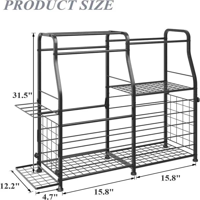 2026 Ball Storage Rack Garage  - Sports Equipment Garage Organizer ulasan dan harga
